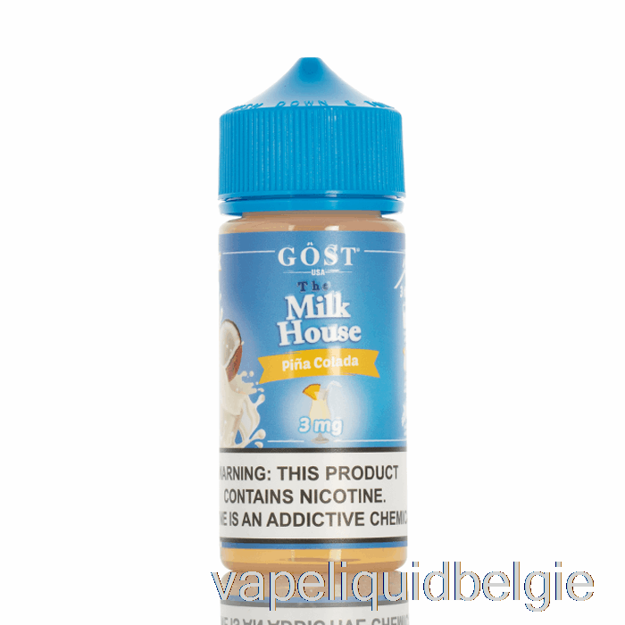 Vape-vloeistof Pina Colada - Het Melkhuis - Gost Vapor - 100 Ml 6 Mg